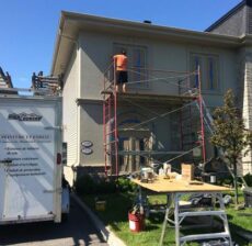 peinture de porte et fenêtre