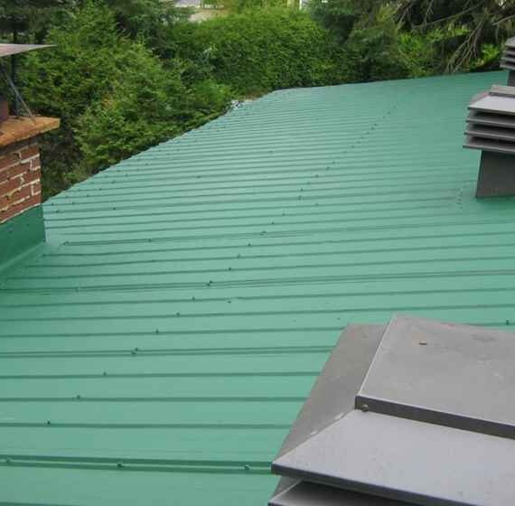 peinture de toit de tôle